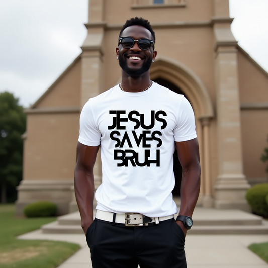 JESUS SAVES BRUH