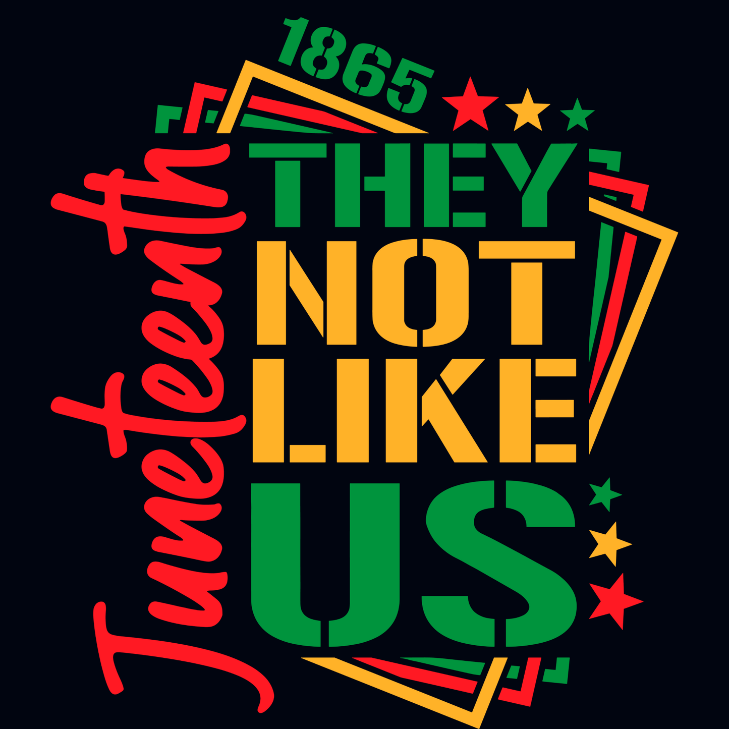 THEY NOT LIKE US - JUNETEENTH 1865