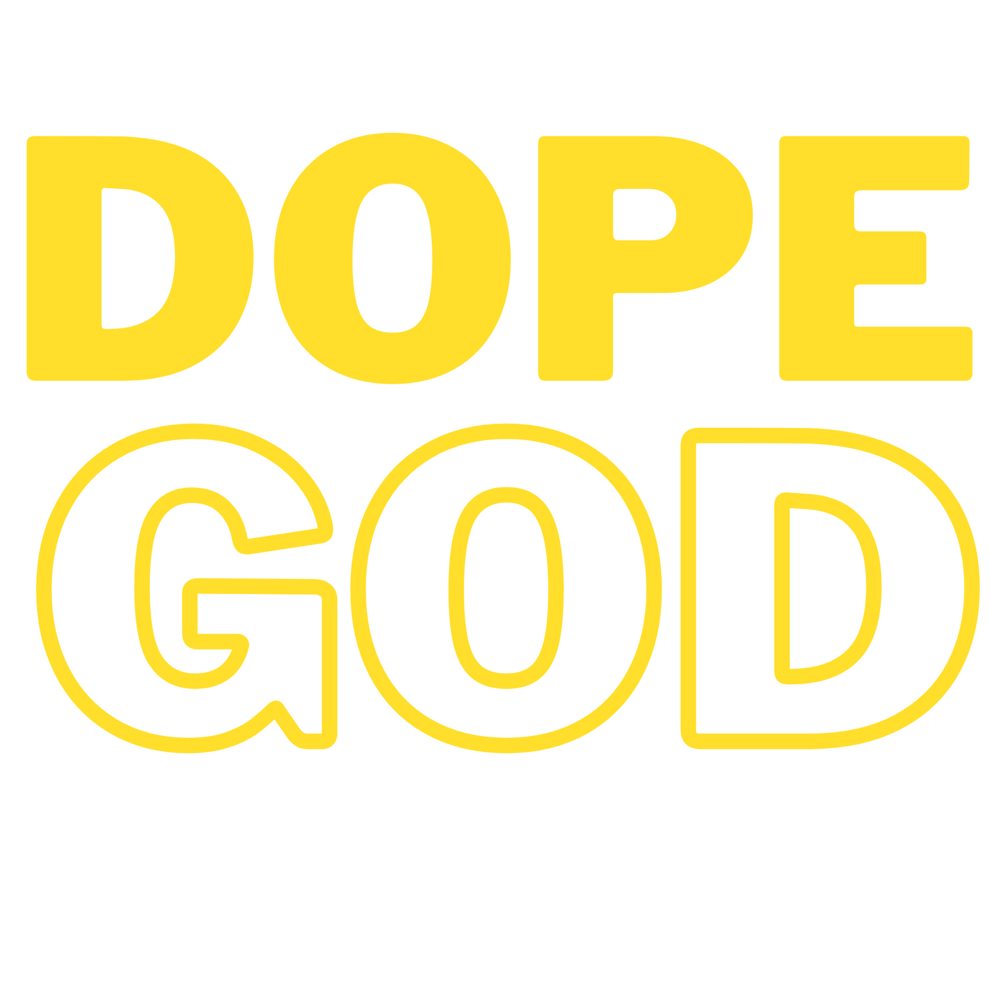 DOPE GOD